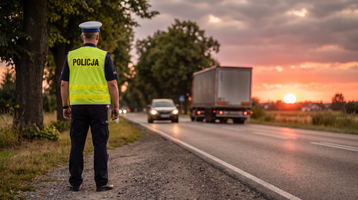 17-letni motocyklista uciekał przed policją w Kłobucku