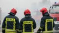 Dwa pożary w instalacjach energetycznych jednego dnia