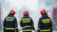 Ćwiczenia przy Gościnnej: pożar obozowiska i tory