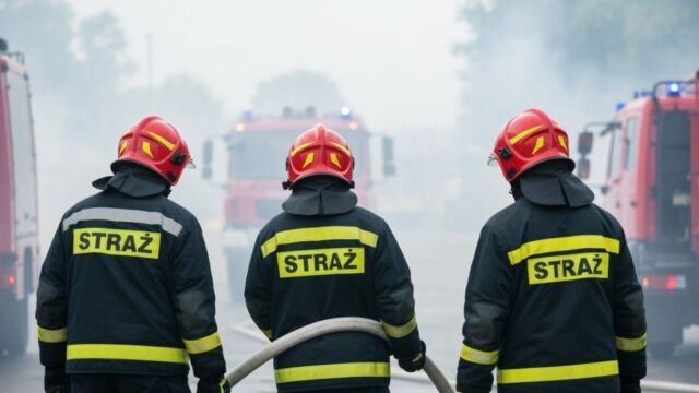Ćwiczenia przy Gościnnej: pożar obozowiska i tory